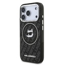Apple iPhone 17 Pro Max Uyumlu Kılıf Karl Lagerfeld Orjinal Lisanslı IML Baskılı Choupette Heads Kapak - 1