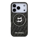 Apple iPhone 17 Pro Max Uyumlu Kılıf Karl Lagerfeld Orjinal Lisanslı IML Baskılı Choupette Heads Kapak - 2