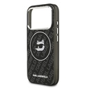 Apple iPhone 17 Pro Max Uyumlu Kılıf Karl Lagerfeld Orjinal Lisanslı IML Baskılı Choupette Heads Kapak - 5