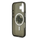 Apple iPhone 17 Uyumlu Kılıf Karl Lagerfeld Orjinal Lisanslı Parlayan Simli Karl & Choupette Sketch Logo Kapak - 6