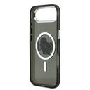Apple iPhone 17 Air Uyumlu Kılıf Karl Lagerfeld Orjinal Lisanslı Parlayan Simli Karl & Choupette Sketch Logo Kapak - 6