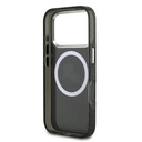 Apple iPhone 17 Pro Max Uyumlu Kılıf Karl Lagerfeld Orjinal Lisanslı Parlayan Simli Karl & Choupette Heads Kapak - 6