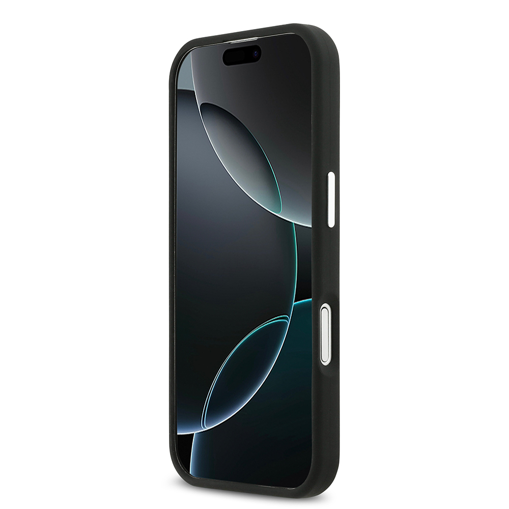 Apple iPhone 17 Uyumlu Kılıf Lacoste Orjinal Lisanslı M-safe Şarj Özellikli İkonik Logolu Metal Kamera Çerçeveli Silikon Kapak - 4