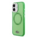 Apple iPhone 17 Uyumlu Kılıf Lacoste Orjinal Lisanslı M-safe Şarj Özellikli İkonik Timsah Logolu Buzlu Kapak - 7