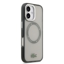 Apple iPhone 17 Uyumlu Kılıf Lacoste Orjinal Lisanslı M-safe Şarj Özellikli İkonik Timsah Logolu Buzlu Kapak - 15