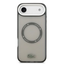 Apple iPhone 17 Air Uyumlu Kılıf Lacoste Orjinal Lisanslı M-safe Şarj Özellikli İkonik Timsah Logolu Buzlu Kapak - 2