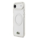 Apple iPhone 17 Air Uyumlu Kılıf Lacoste Orjinal Lisanslı M-safe Şarj Özellikli İkonik Timsah Logolu Buzlu Kapak - 15