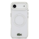 Apple iPhone 17 Air Uyumlu Kılıf Lacoste Orjinal Lisanslı M-safe Şarj Özellikli İkonik Timsah Logolu Buzlu Kapak - 16