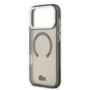 Apple iPhone 17 Pro Max Uyumlu Kılıf Lacoste Orjinal Lisanslı M-safe Şarj Özellikli İkonik Timsah Logolu Buzlu Kapak - 11
