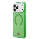 Apple iPhone 17 Pro Max Uyumlu Kılıf Lacoste Orjinal Lisanslı M-safe Şarj Özellikli İkonik Timsah Logolu Buzlu Kapak - 13