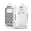 Apple iPhone 17 Pro Max Uyumlu Kılıf DKNY Orjinal Lisanslı M-safe Şarj Özellikli 3D Yazılı Metal Logolu Kapak - 7