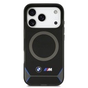 Apple iPhone 17 Pro Uyumlu Kılıf BMW Orjinal Lisanslı M-safe Şarj Özellikli Metal Buton Tasarımlı IML Baskılı M Dizayn Kapak - 2