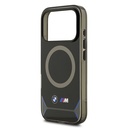 Apple iPhone 17 Pro Uyumlu Kılıf BMW Orjinal Lisanslı M-safe Şarj Özellikli Metal Buton Tasarımlı IML Baskılı M Dizayn Kapak - 5