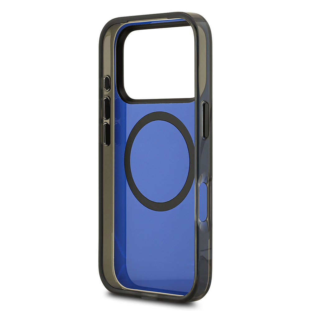 Apple iPhone 17 Pro Uyumlu Kılıf BMW Orjinal Lisanslı M-safe Şarj Özellikli Metal Buton Tasarımlı IML Baskılı M Dizayn Kapak - 6