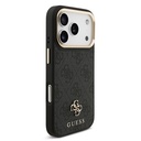 Apple iPhone 17 Pro Uyumlu Guess Orjinal Lisanslı 4G ve Yazı Logolu Kılıf + Ekran Koruyucu + Lens Koruyucu 3in1 Aksesuar Seti - 5