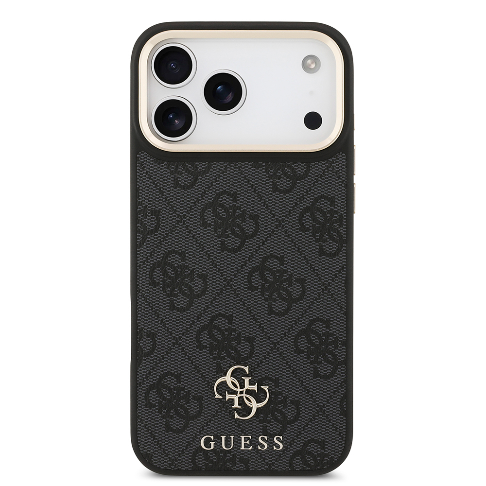Apple iPhone 17 Pro Max Uyumlu Guess Orjinal Lisanslı 4G ve Yazı Logolu Kılıf + Ekran Koruyucu + Lens Koruyucu 3in1 Aksesuar Seti - 13