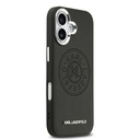 Apple iPhone 17 Uyumlu Kılıf Karl Lagerfeld Orjinal Lisanslı M-safe Şarj Özellikli Delikli Tasarım Metal Logolu PU Deri Kapak - 3