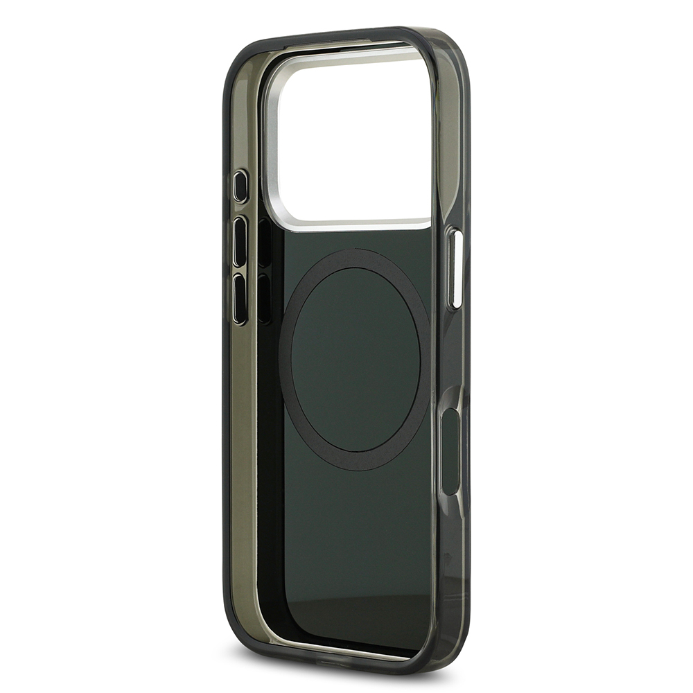Apple iPhone 17 Pro Uyumlu Kılıf Mercedes Benz Orjinal Lisanslı M-safe Şarj Özellikli Çift Katmanlı PC Nostaljik Yıldız Dizayn Kapak - 24