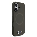 Apple iPhone 17 Uyumlu Kılıf BMW Orjinal Lisanslı M-safe Şarj Özellikli Metal Logolu Delikli M Dizayn Deri Kapak - 3