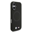 Apple iPhone 17 Uyumlu Kılıf BMW Orjinal Lisanslı M-safe Şarj Özellikli Metal Logolu Delikli M Dizayn Deri Kapak - 10