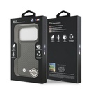 Apple iPhone 17 Pro Uyumlu Kılıf BMW Orjinal Lisanslı M-safe Şarj Özellikli Karbon Fiber Metal Logolu Kevlar Kapak - 7