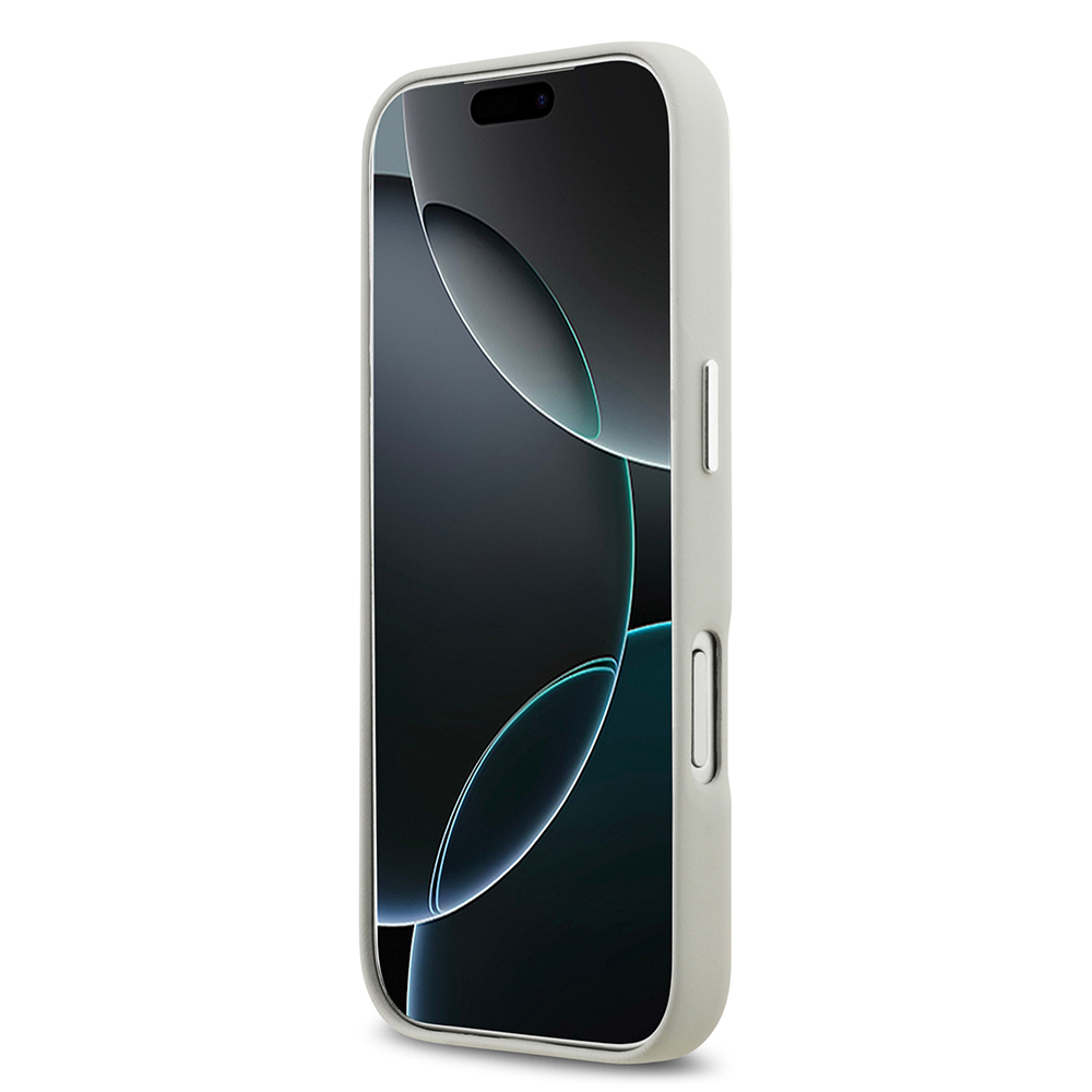 Apple iPhone 17 Pro Uyumlu Kılıf BMW Orjinal Lisanslı M-safe Şarj Özellikli Metal Logolu Tam Kaplama Deri Kapak - 11