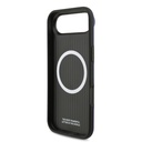 Apple iPhone 17 Air Uyumlu Kılıf BMW Orjinal Lisanslı M-safe Şarj Özellikli Metal Logolu Delikli M Dizayn Deri Kapak - 6