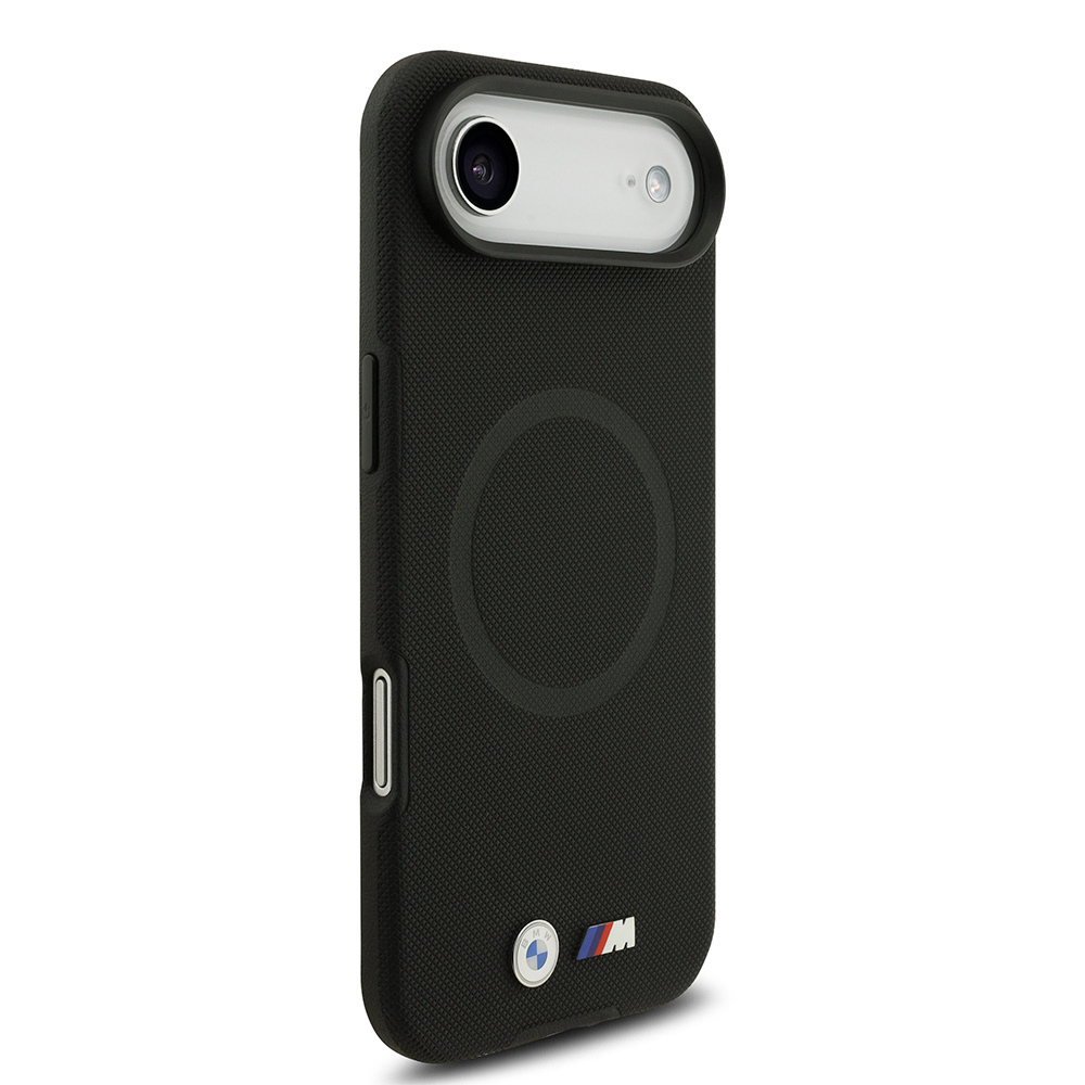 Apple iPhone 17 Air Uyumlu Kılıf BMW Orjinal Lisanslı M-safe Şarj Özellikli Metal Logolu Delikli M Dizayn Deri Kapak - 15