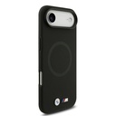 Apple iPhone 17 Air Uyumlu Kılıf BMW Orjinal Lisanslı M-safe Şarj Özellikli Metal Logolu Delikli M Dizayn Deri Kapak - 15