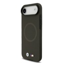 Apple iPhone 17 Air Uyumlu Kılıf BMW Orjinal Lisanslı M-safe Şarj Özellikli Metal Logolu Delikli M Dizayn Deri Kapak - 19