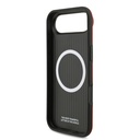 Apple iPhone 17 Air Uyumlu Kılıf BMW Orjinal Lisanslı M-safe Şarj Özellikli Metal Logolu Delikli M Dizayn Deri Kapak - 30