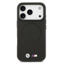 Apple iPhone 17 Pro Max Uyumlu Kılıf BMW Orjinal Lisanslı M-safe Şarj Özellikli Metal Logolu Delikli M Dizayn Deri Kapak - 8