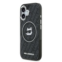 Apple iPhone 17 Uyumlu Kılıf Karl Lagerfeld Orjinal Lisanslı IML Baskılı Choupette Heads Kapak - 1