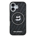 Apple iPhone 17 Uyumlu Kılıf Karl Lagerfeld Orjinal Lisanslı IML Baskılı Choupette Heads Kapak - 2