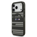 Apple iPhone 17 Pro Uyumlu Kılıf BMW Orjinal Lisanslı M-safe Şarj Özellikli Metal Kamera Butonlu Yatay Şeritli M Dizayn Kapak - 15