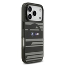 Apple iPhone 17 Pro Uyumlu Kılıf BMW Orjinal Lisanslı M-safe Şarj Özellikli Metal Kamera Butonlu Yatay Şeritli M Dizayn Kapak - 17