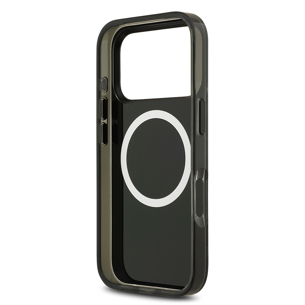 Apple iPhone 17 Pro Uyumlu Kılıf BMW Orjinal Lisanslı M-safe Şarj Özellikli Metal Kamera Butonlu Yatay Şeritli M Dizayn Kapak - 20