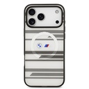 Apple iPhone 17 Pro Max Uyumlu Kılıf BMW Orjinal Lisanslı M-safe Şarj Özellikli Metal Kamera Butonlu Yatay Şeritli M Dizayn Kapak - 2