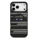 Apple iPhone 17 Pro Max Uyumlu Kılıf BMW Orjinal Lisanslı M-safe Şarj Özellikli Metal Kamera Butonlu Yatay Şeritli M Dizayn Kapak - 16