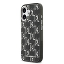 Apple iPhone 17 Uyumlu Kılıf Orjinal Lisanslı M-safe Şarj Özellikli Karl Lagerfeld IML Baskılı Monogram Dizayn Kapak - 1