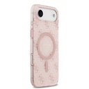 Apple iPhone 17 Air Uyumlu Kılıf Guess Orjinal Lisanslı M-safe Şarj Özellikli IML Baskılı Klasik Logolu 4G Desenli Kapak - 9