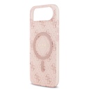 Apple iPhone 17 Air Uyumlu Kılıf Guess Orjinal Lisanslı M-safe Şarj Özellikli IML Baskılı Klasik Logolu 4G Desenli Kapak - 11