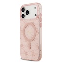 Apple iPhone 17 Pro Max Uyumlu Kılıf Guess Orjinal Lisanslı M-safe Şarj Özellikli IML Baskılı Klasik Logolu 4G Desenli Kapak - 7