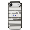 Apple iPhone 17 Air Uyumlu Kılıf BMW Orjinal Lisanslı M-safe Şarj Özellikli Metal Kamera Butonlu Yatay Şeritli M Dizayn Kapak - 2