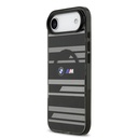 Apple iPhone 17 Air Uyumlu Kılıf BMW Orjinal Lisanslı M-safe Şarj Özellikli Metal Kamera Butonlu Yatay Şeritli M Dizayn Kapak - 7