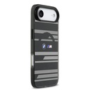 Apple iPhone 17 Air Uyumlu Kılıf BMW Orjinal Lisanslı M-safe Şarj Özellikli Metal Kamera Butonlu Yatay Şeritli M Dizayn Kapak - 9