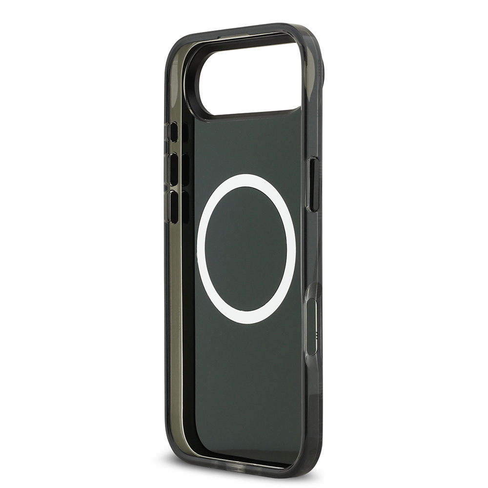 Apple iPhone 17 Air Uyumlu Kılıf BMW Orjinal Lisanslı M-safe Şarj Özellikli Metal Kamera Butonlu Yatay Şeritli M Dizayn Kapak - 12