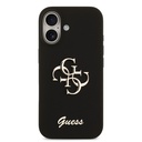 Apple iPhone 17 Uyumlu Kılıf Guess Orjinal Lisanslı Grained Yazı Logolu Kapak - 2