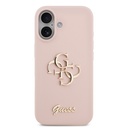 Apple iPhone 17 Uyumlu Kılıf Guess Orjinal Lisanslı Grained Yazı Logolu Kapak - 9