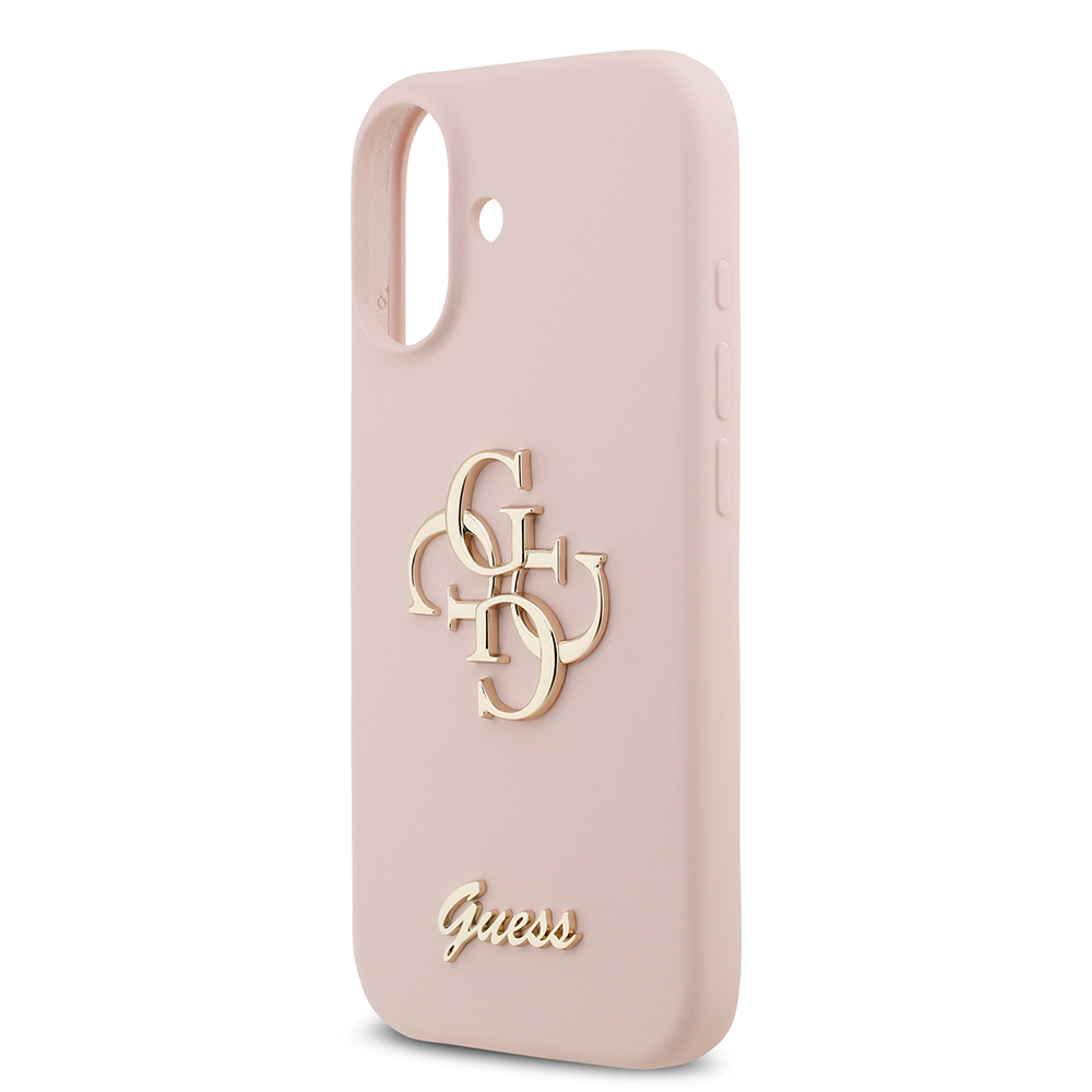 Apple iPhone 17 Uyumlu Kılıf Guess Orjinal Lisanslı Grained Yazı Logolu Kapak - 12